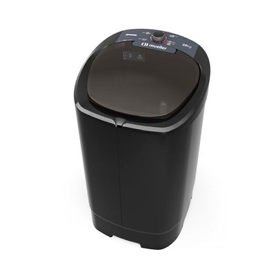 Lavadora de Roupas MLT20B 20kg Semiautomática Mueller Preto / 110v