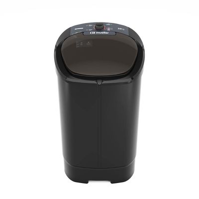Lavadora de Roupas MLT20B 20kg Semiautomática Mueller Preto / 110v