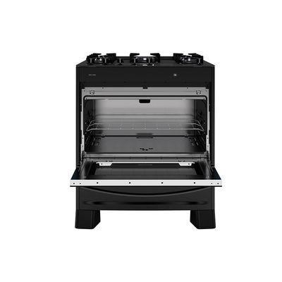 Fogão de Piso 5 Bocas Neo Max Com Mesa de Vidro Suggar Preto / Bivolt