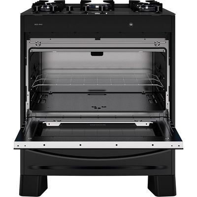 Fogão de Piso 5 Bocas Neo Max Com Mesa de Vidro Suggar Preto / Bivolt