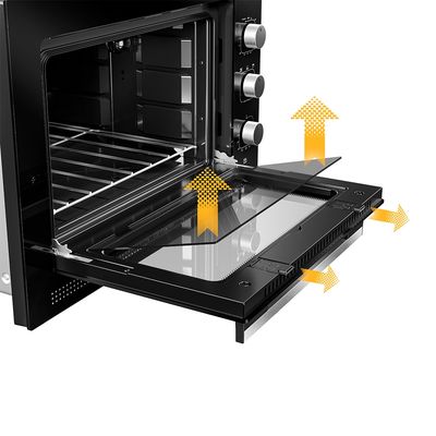 Forno Elétrico de Embutir MFE50K 50 Litros Mueller Preto / 110v