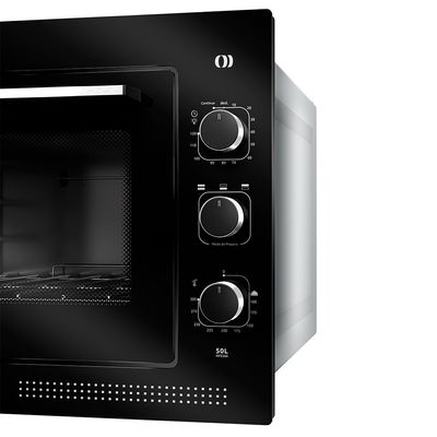 Forno Elétrico de Embutir MFE50K 50 Litros Mueller Preto / 110v