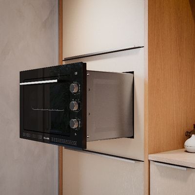 Forno Elétrico de Embutir MFE50K 50 Litros Mueller Preto / 110v