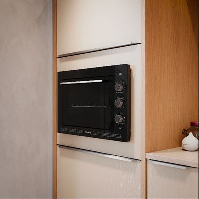 Forno Elétrico de Embutir MFE50K 50 Litros Mueller Preto / 110v