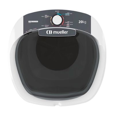 Lavadora de Roupas MLT20B 20kg Semiautomática Mueller Branco / 110v