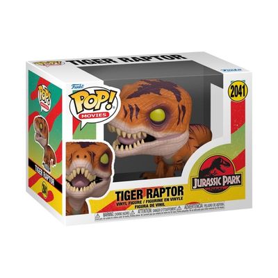 Boneco Funko Pop! Jurassic Park - Tiger Raptor