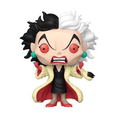 Boneco Funko Pop! Disney 101 Dálmatas - Cruella De Vil Clássica com Chase