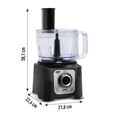 Multiprocessador 16 Funções MP63 1000W Arno Preto / 127V