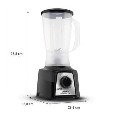 Liquidificador Power Mix LQ10 700W Arno Preto / 220V