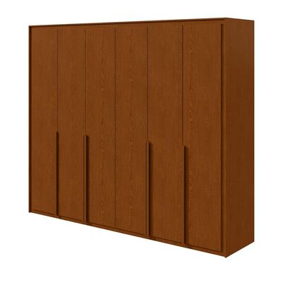 Guarda-Roupa Casal Imperatore 6 Portas 8 Gavetas Frassino