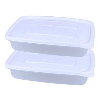 Conjunto de Potes São Bernardo Multiclick em Plástico Quadrado com 11 Peças - Item Sortido UNICA