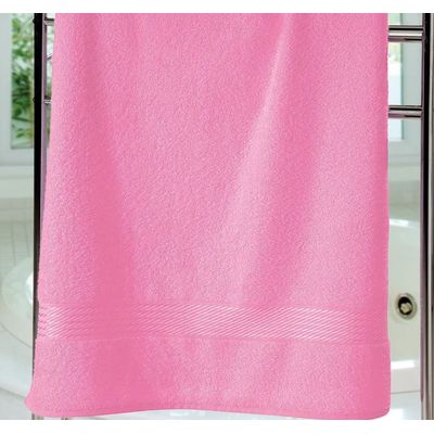 Toalha Banho Prisma 70x140cm Lisa Dohler Rosa
