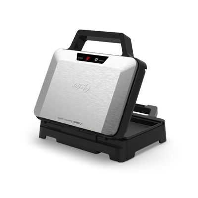 Sanduicheira Oster OSAN500 1000W Chapas Antiaderentes Alça Isotérmica Porta-fio Inox Inox / 110