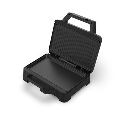 Sanduicheira Oster OSAN500 1000W Chapas Antiaderentes Alça Isotérmica Porta-fio Inox Inox / 110