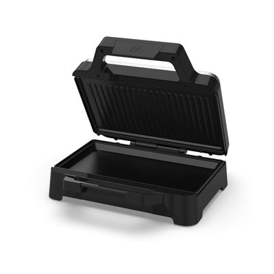 Sanduicheira Oster OSAN500 1000W Chapas Antiaderentes Alça Isotérmica Porta-fio Inox Inox / 110