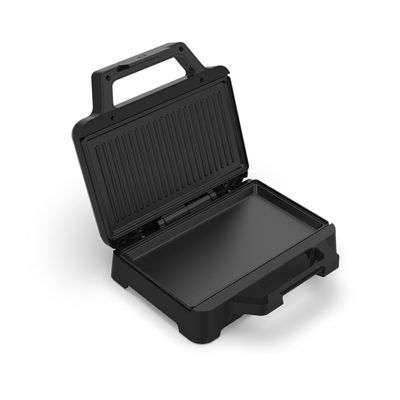 Sanduicheira Oster OSAN500 1000W Chapas Antiaderentes Alça Isotérmica Porta-fio Inox Inox / 110