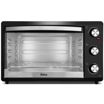 Forno Elétrico Philco 44 Litros, Dupla Resistência - PFE44P Preto / 220V