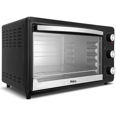 Forno Elétrico Philco 44 Litros, Dupla Resistência - PFE44P Preto / 220V