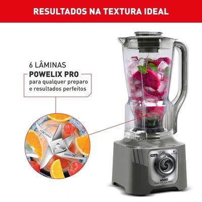 Liquidificador Arno Power Max XXL LN87 Cinza / 220