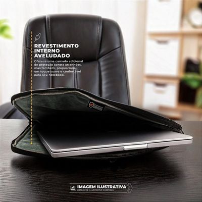 Kit Capa case capinha de Notebook Gravity 15,6" a 16" + Suporte de Mesa 4 em 1 Hydra - Gshield