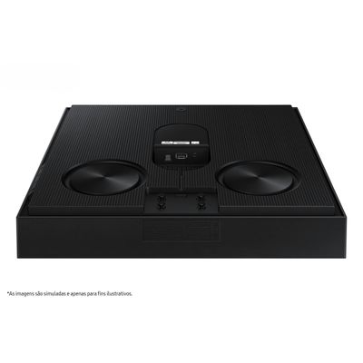 Caixa de Som Inteligente Music Frame Samsung HW-LS60D/ZD 120W Bluetooth Wi-Fi Dolby Atmos