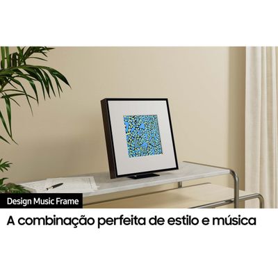 Caixa de Som Inteligente Music Frame Samsung HW-LS60D/ZD 120W Bluetooth Wi-Fi Dolby Atmos