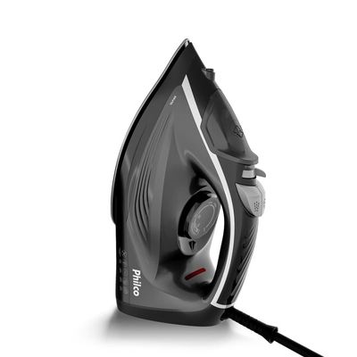 Ferro a Vapor Philco PFV70 Base Ceramic Xtreme Vapor Vertical 92 Saídas de Vapor preto / 110