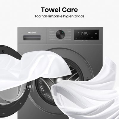 Lava e Seca Hisense WD1i11 11kg Lava e 7kg Seca Titanium Titanium / 110