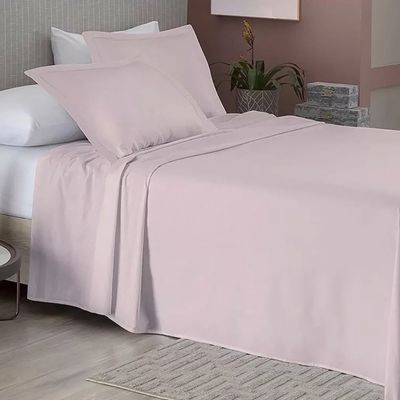Jogo de Cama Casal Camesa Essencial Neo 100% Algodão Rosé 4 Peças UNICA
