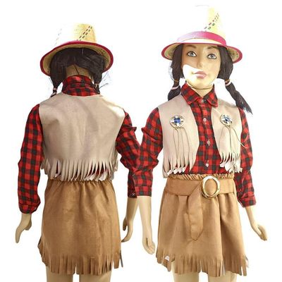 Colete Country Infantil Para Fantasias - Extra Festas Tamanho P