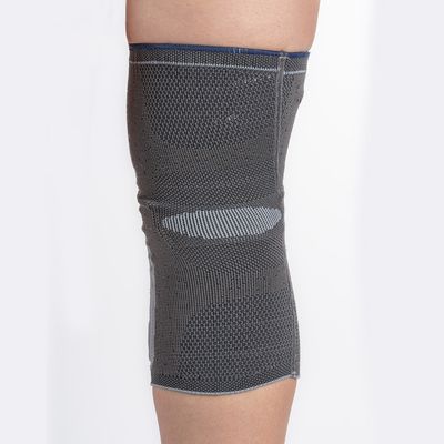 Par de Joelheira Knit Ortho Care Dellamed G / Cinza