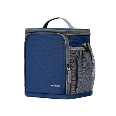 Lancheira Térmica Masculina Colmeia Azul U / Azul