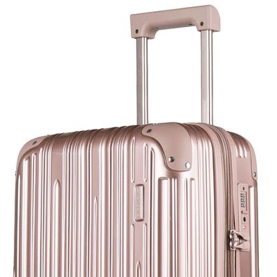 Mala Média 23 kg Policarbonato 4 Rodas 24" Monte Carlo Rosé M / Rosé
