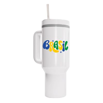 Copo Branco 1200ml - Brasil Vem Hexa