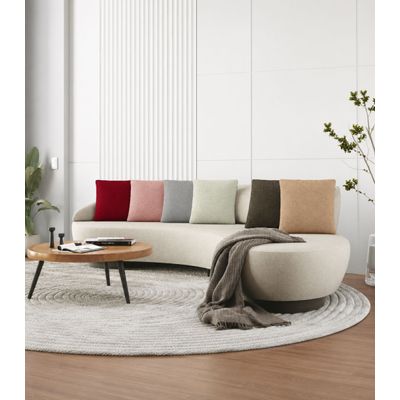 Capa Para Almofada Teddy Peluciado Adomes Cinza UN / Cinza