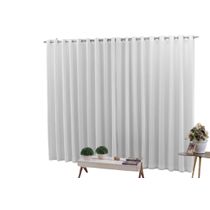 Cortina 3,00x2,50 Sala Quarto Cozinha Voil Blackout Tecido