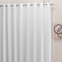 Cortina 3,00x2,50 Sala Quarto Cozinha Voil Blackout Tecido