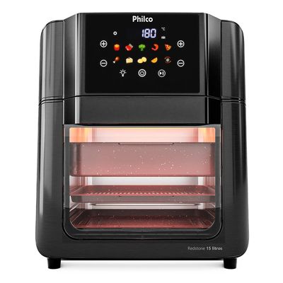 Fritadeira Air Fryer PAF15C 15L Philco Preta 127V