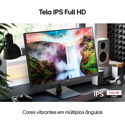 Monitor Gamer 27" LG Full HD IPS 27MP400 75Hz, AMD FreeSync™