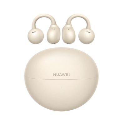 Fone de Ouvido Huawei FreeClip Bluetooth - Branco Areia