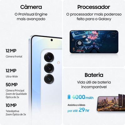 Smartphone Samsung Galaxy S25 5G Verde 256GB, Tela de 6.2", 12GB RAM, AI Inteligência Artificial, IP68, Processador Snapdragon 8 Elite e Câmera Tripla