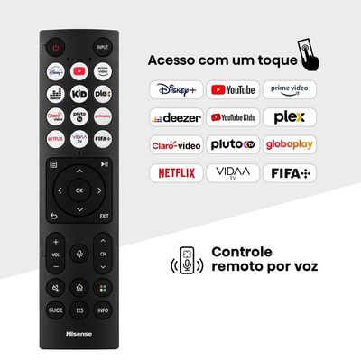 Smart TV 43” Hisense FHD 43A35HSV Tela DLED com Wi-Fi, Bluetooth, USB e HDMI