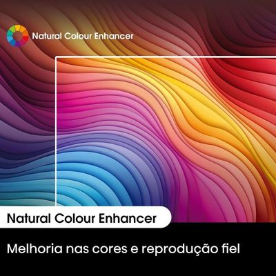 Smart TV 43” Hisense FHD 43A35HSV Tela DLED com Wi-Fi, Bluetooth, USB e HDMI