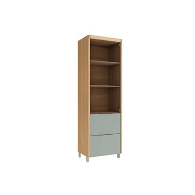 Armário Lavanderia Multiuso Marquesa MDF 70cm Greige Nesher
