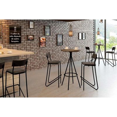 Banqueta Sala Jantar Atlas 1747 2 Un Dourado/Bamboo Carraro