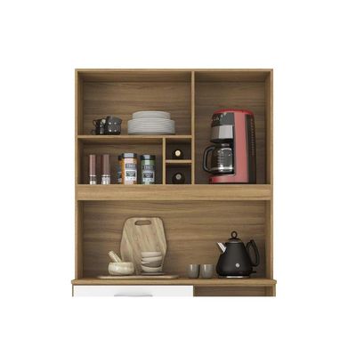 Cozinha Compacta Demóbile Malta 4 Portas 1Gav 91cm Off White