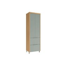 Armário Lavanderia Multiuso Marquesa MDF 70cm Verde Nesher