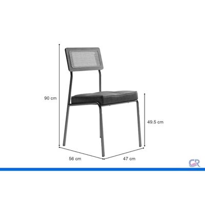 Mesa Sala Jantar Átria 100cm + 4 Cadeiras Lux Rose Carraro