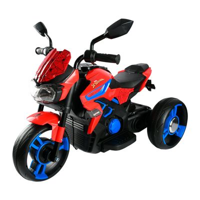 Moto Elétrica Homem Aranha Disney Vermelha