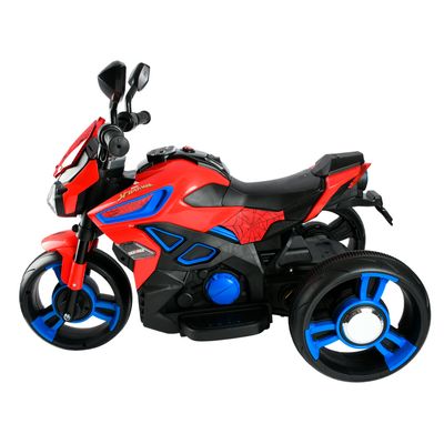 Moto Elétrica Homem Aranha Disney Vermelha